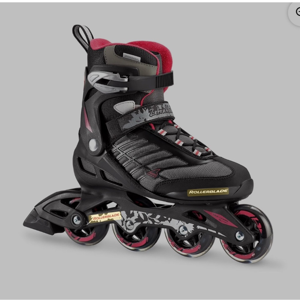 Rollerblade Zetrablade Womens W Adult Fitness Inline Skate Size 6, Black/Cherry